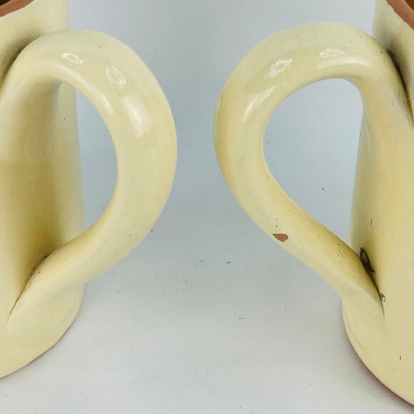 Furio Home Italy Holiday Pine Bow Mugs 15 oz - Picture 4 of 5